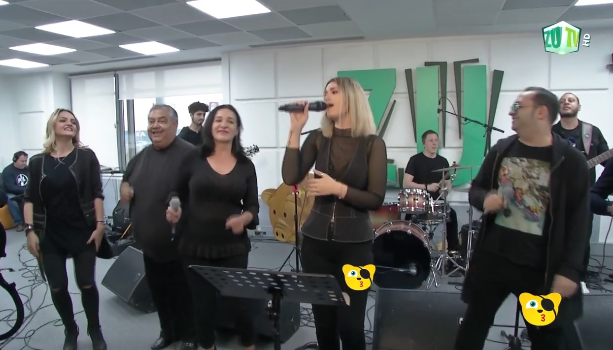 VIDEO: Feli și Damian & Brothers au cântat ”Un trandafir crește la firida mea” la Morning ZU