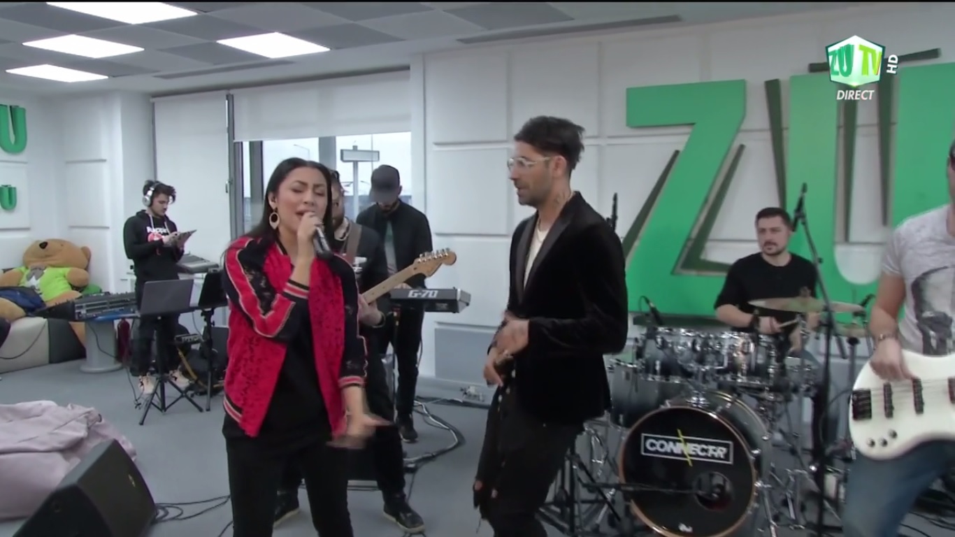 VIDEO: Connect-R și Andra cântă Semne live la Morning ZU