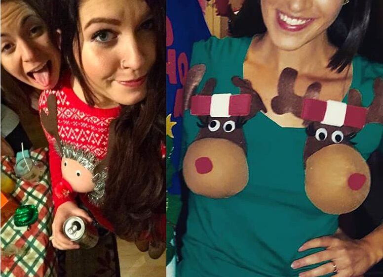Christmas Boobs, trendul care a înnebunit internetul înainte de Sărbători