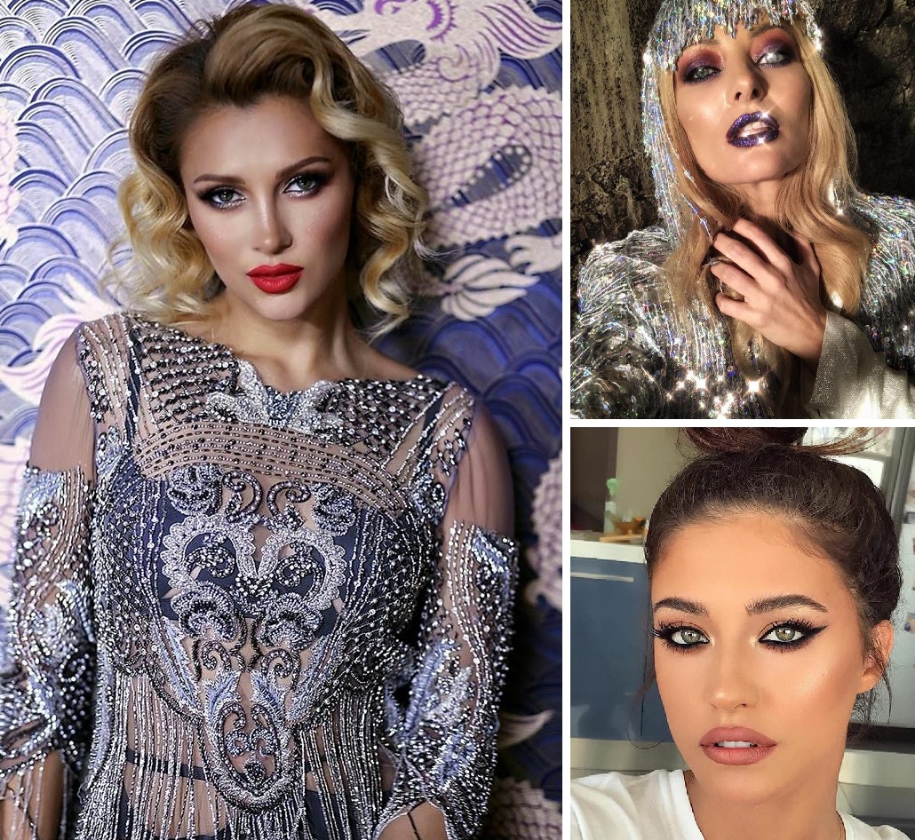 6 idei de makeup pentru petrecerile de Sărbători, inspirate de artistele de la noi