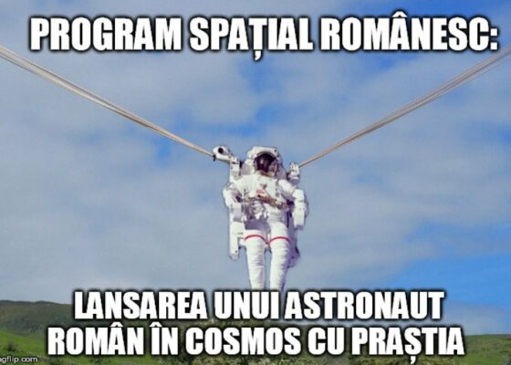 Agenția Spațială Caracal lucrează la o praștie de ultimă generație pentru a trimite al doilea român în Cosmos!
