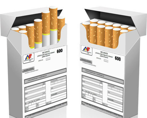Coșmaruri cu declarația 600: Pentru că sperie pe toată lumea, avertismentele de pe pachetele de țigări vor fi redactate de ANAF!