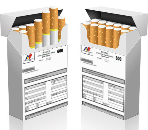 Coșmaruri cu declarația 600: Pentru că sperie pe toată lumea, avertismentele de pe pachetele de țigări vor fi redactate de ANAF!