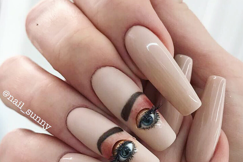 „Eyeball nails” este cel mai WTF trend pe care o să-l vezi în următoarea perioadă