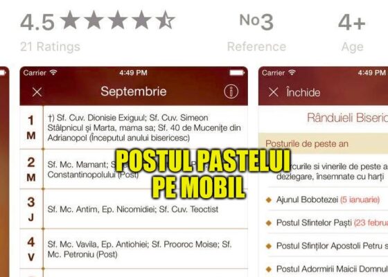 Enoriaşi fiți pe fază: se va lansa prima aplicație pe mobil pentru ținut evidența postului, iPostit!