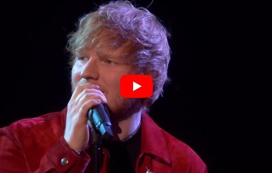 VIDEO: Acesta va fi următorul HIT Ed Sheeran! „Supermarket Flowers” s-a auzit live la Brit Awards
