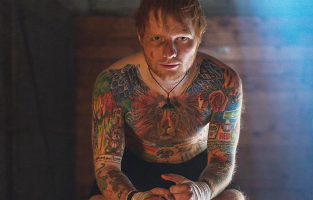 Știai că Ed Sheeran are 60 de tatuaje? Și vrea să își mai facă încă 30!