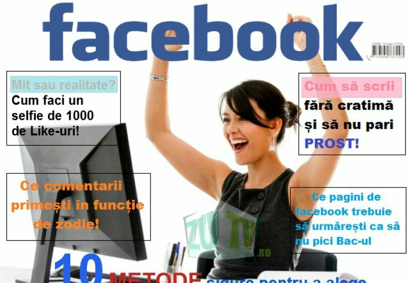 FOTO FUN: Cum ar arăta reteaua socială facebook dacă ar edita o revistă!