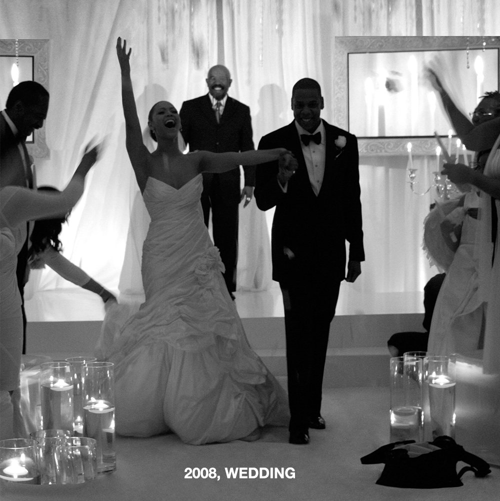 Beyonce și Jay-Z au sărbătorit 10 ani de căsnicie. Mai știi cum arătau în ziua nunții?
