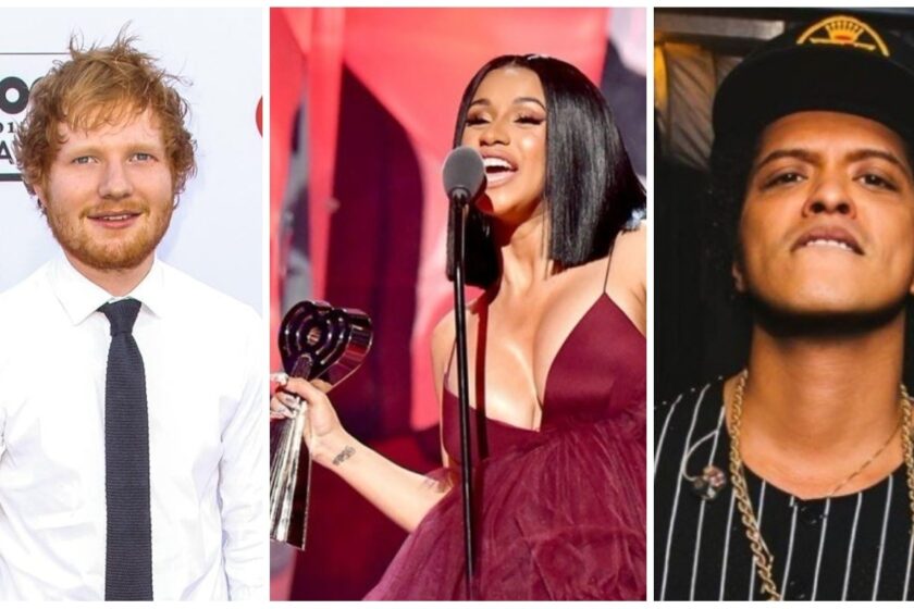 Nominalizări Billboard Music Awards | Bruno Mars, Ed Sheeran şi Kendrick Lamar sunt favoriții ediției 2018