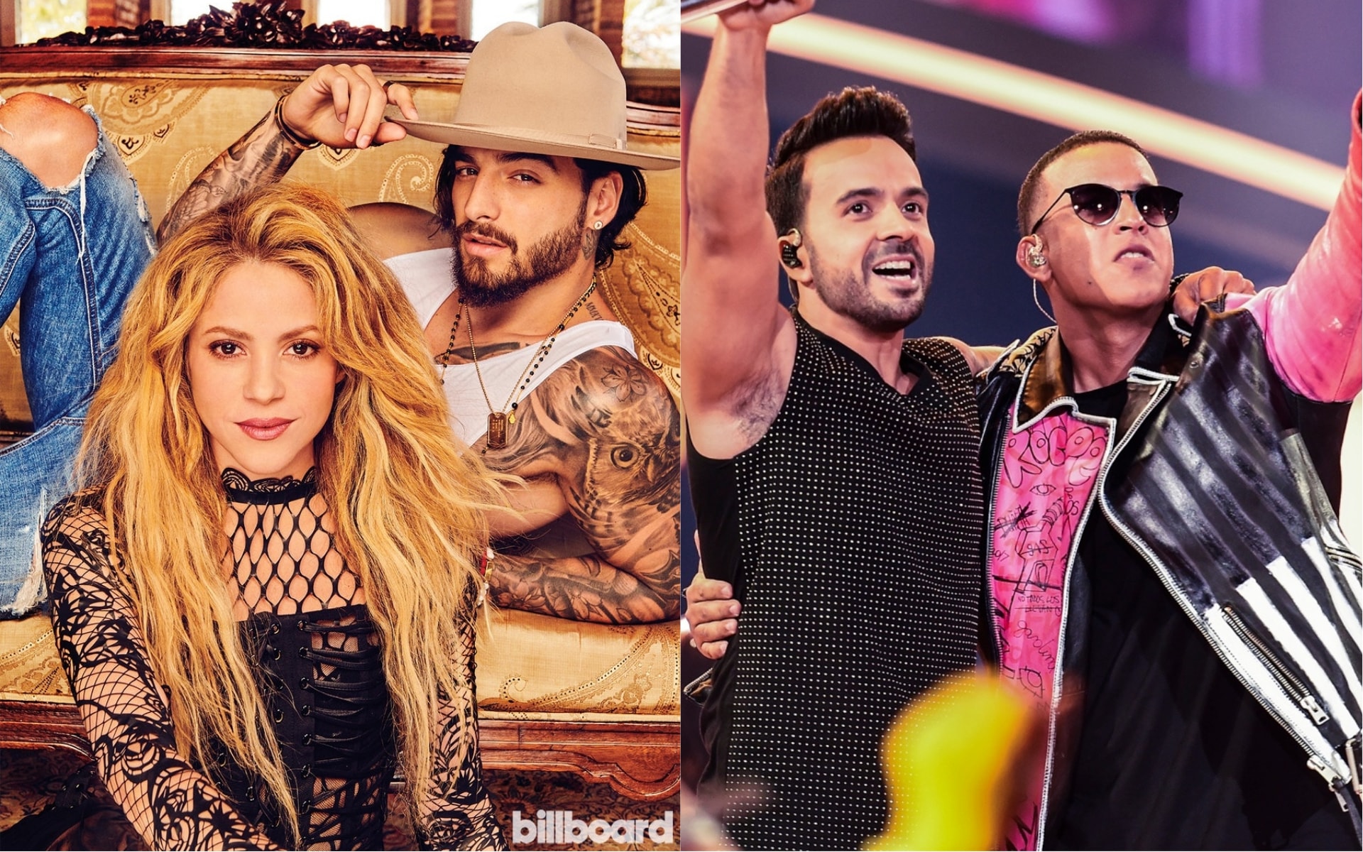 Shakira, Daddy Yankee și Luis Fonsi, marii câștigători de la Billboard Latin Music Awards