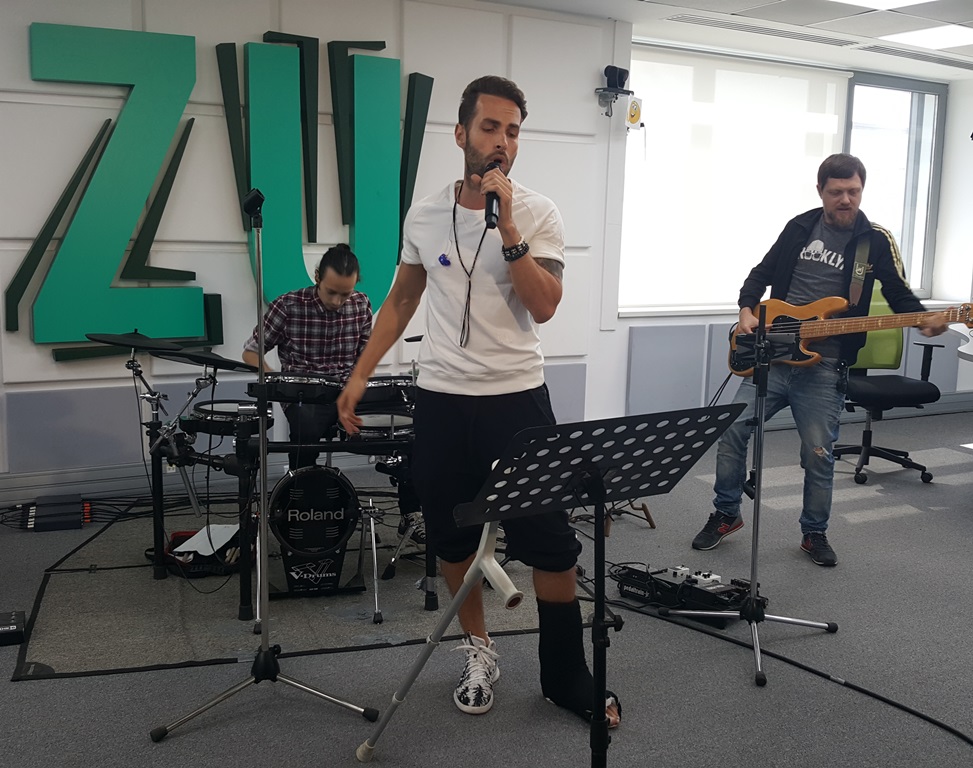 VIDEO: Randi a venit într-un picior să-și facă încălzirea pentru Forza ZU