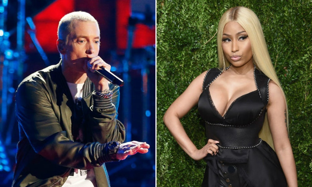 COOL! Eminem a confirmat că are o relație cu Nicky Minaj