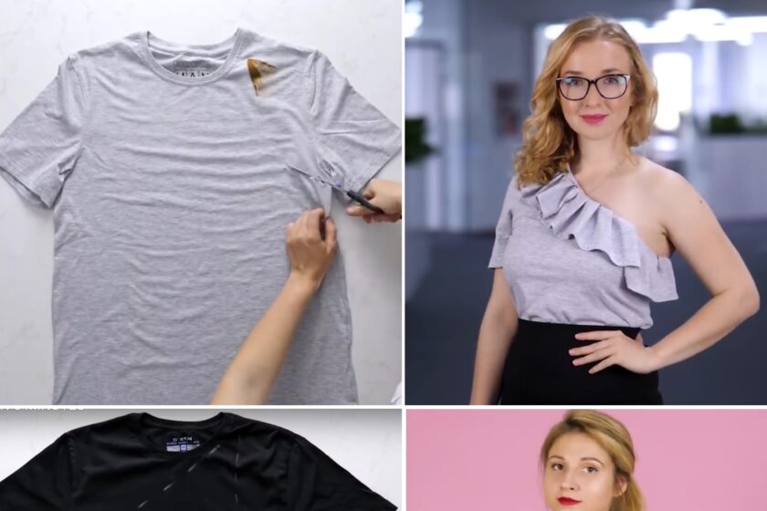 VIDEO. 5 idei BETON de a recicla tricouri vechi