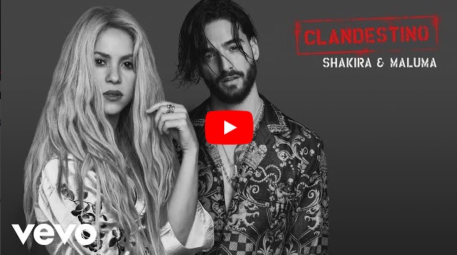 PIESĂ NOUĂ: Shakira ft. Maluma – Clandestino