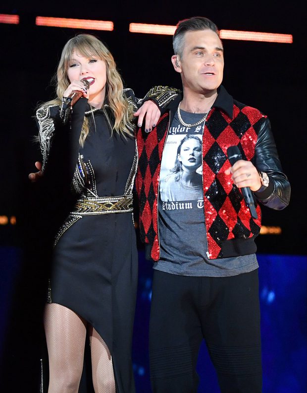 VIDEO | Taylor Swift i-a furat piesa lui Robbie Williams. Uite cum sună „Angels la feminin!