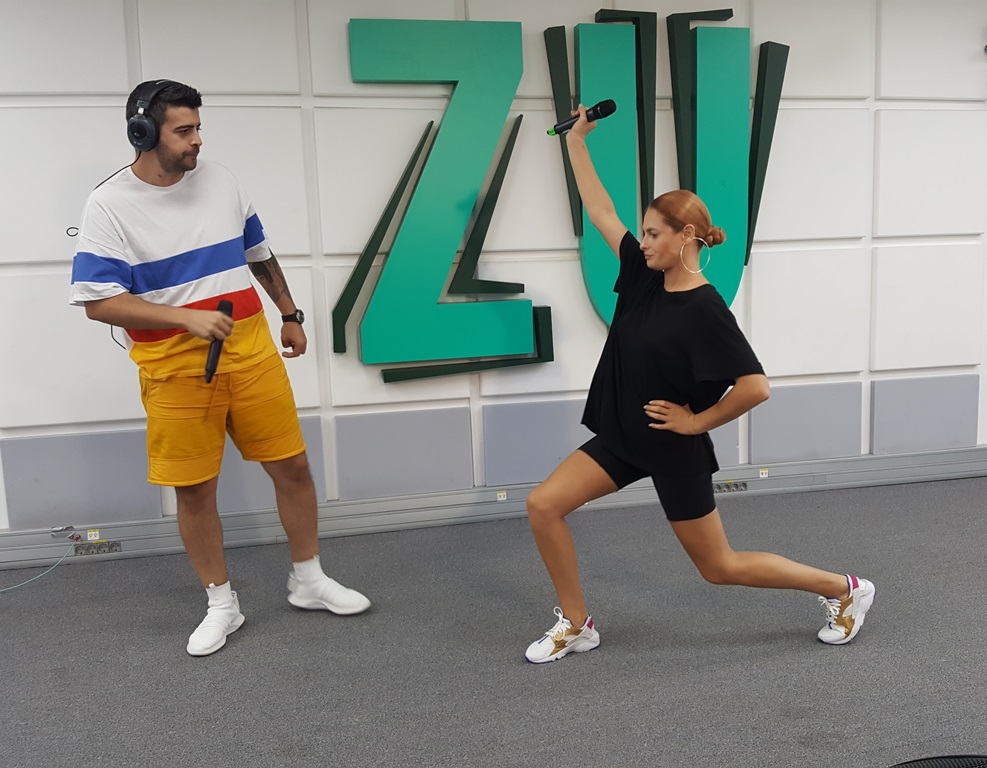 VIDEO: Speak și Raluka au dat ”Foc la ghete” live, la Morning ZU