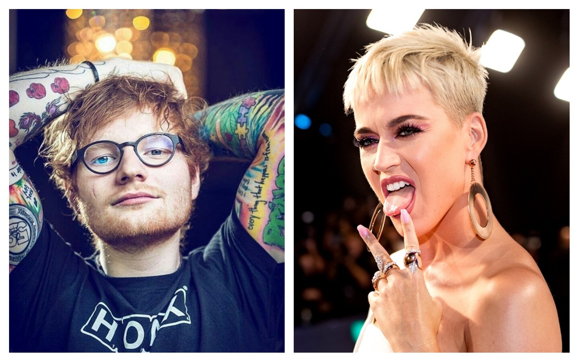 Ed Sheeran și Katy Perry au devenit cei mai bogați artiști din lume. Uite cât au câștigat!