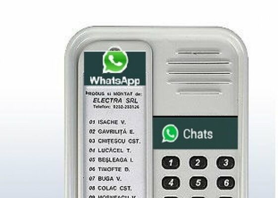 Super tare! Un inventator din Caracal a reușit să își instaleze WhatsApp la Interfonul de la bloc!