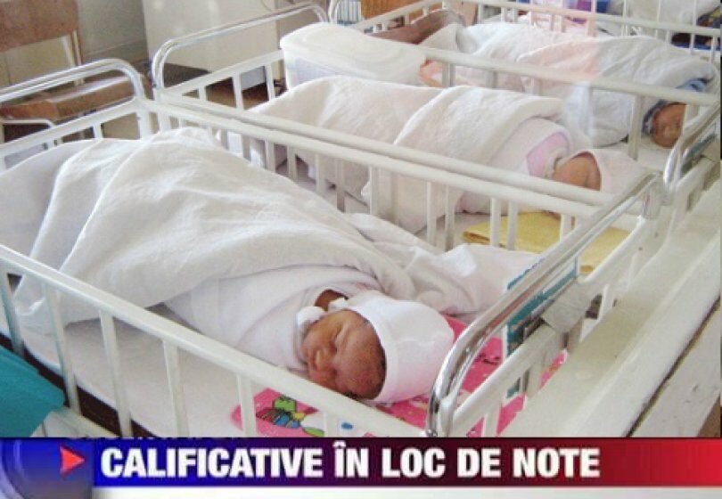 Reformă în sistemul medical: Nou-născuții nu vor mai primi note, ci calificative!