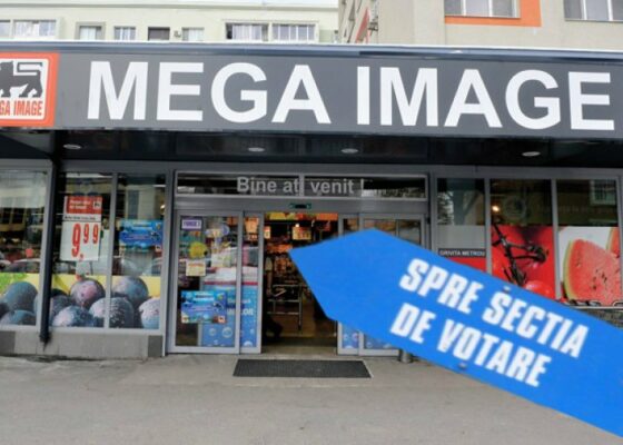 Măsuri suplimentare: Pentru facilitarea prezenței la Referendum, ar putea fi instalate cabine de vot și în magazinele Mega image!