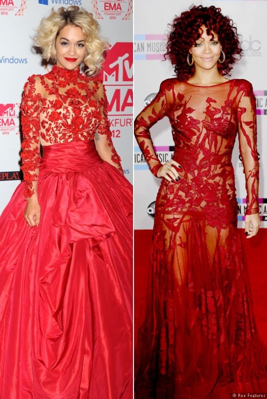 FOTO: 16 momente în care Rita Ora a copiat-o pe Rihanna