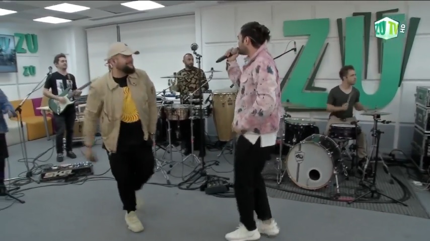 VIDEO: Smiley și Dorian au cântat în premieră live la Morning ZU Aprinde scânteia