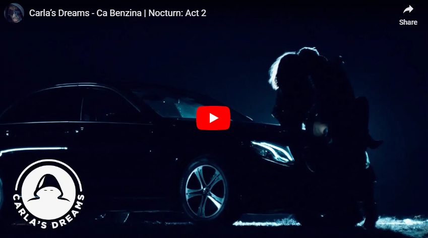 VIDEOCLIP NOU: Carlas Dreams – Ca Benzina | Nocturn: Act 2