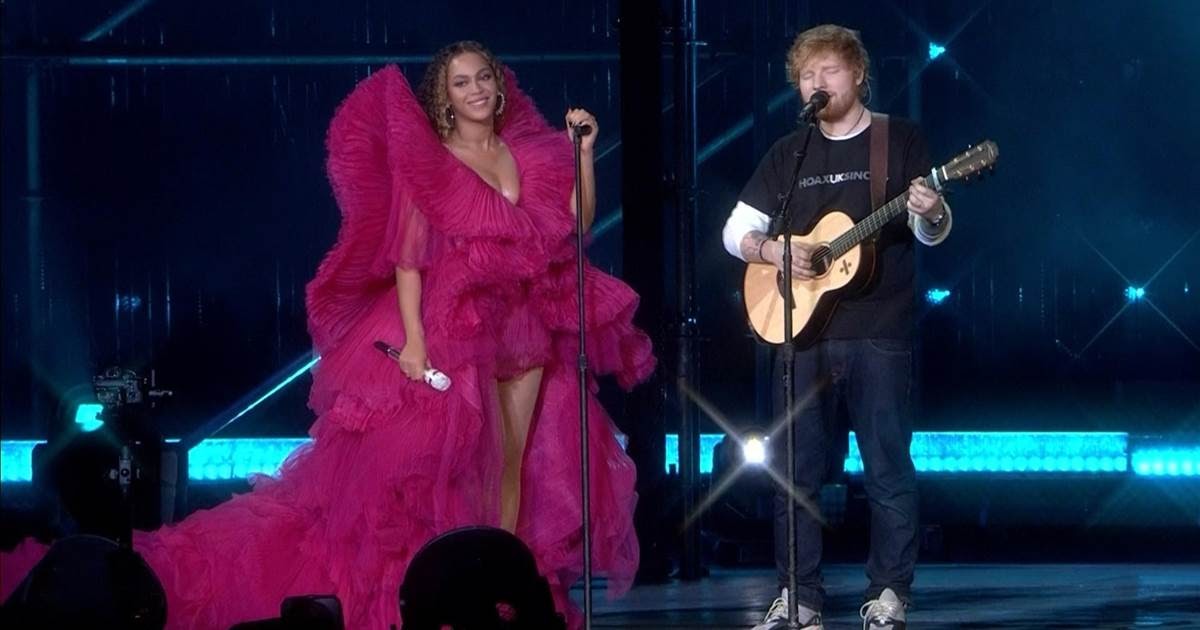 VIDEO: Beyonce și Ed Sheeran au cântat pentru prima dată live Perfect și i-au făcut să plângă pe fani