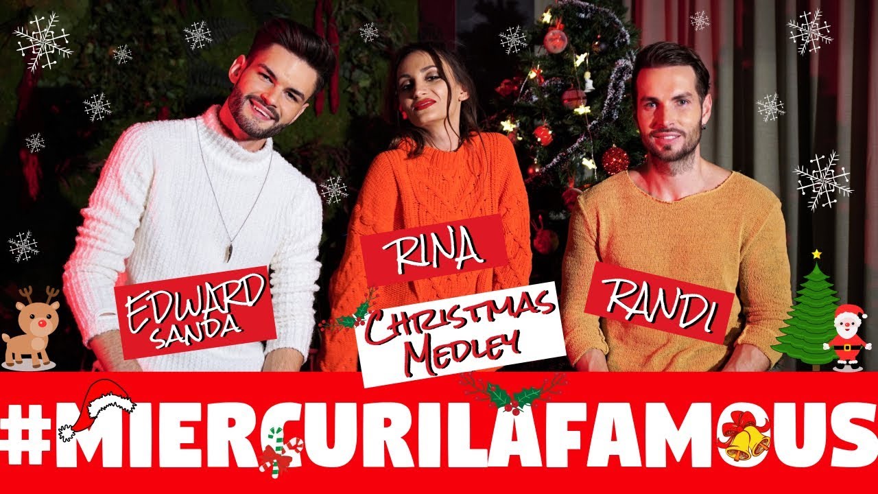 VIDEO NOU: Randi, RINA & Edward Sanda – Christmas Medley