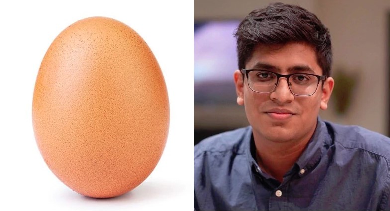 El este „creierul” din spatele banalei fotografii cu un ou, devenită virală pe Instagram. Uite cum i-a venit ideea!