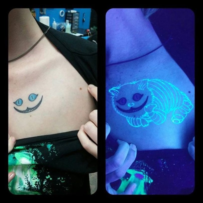 OMG! 12 tatuaje fluorescente de care o să te îndrăgosteşti pe loc