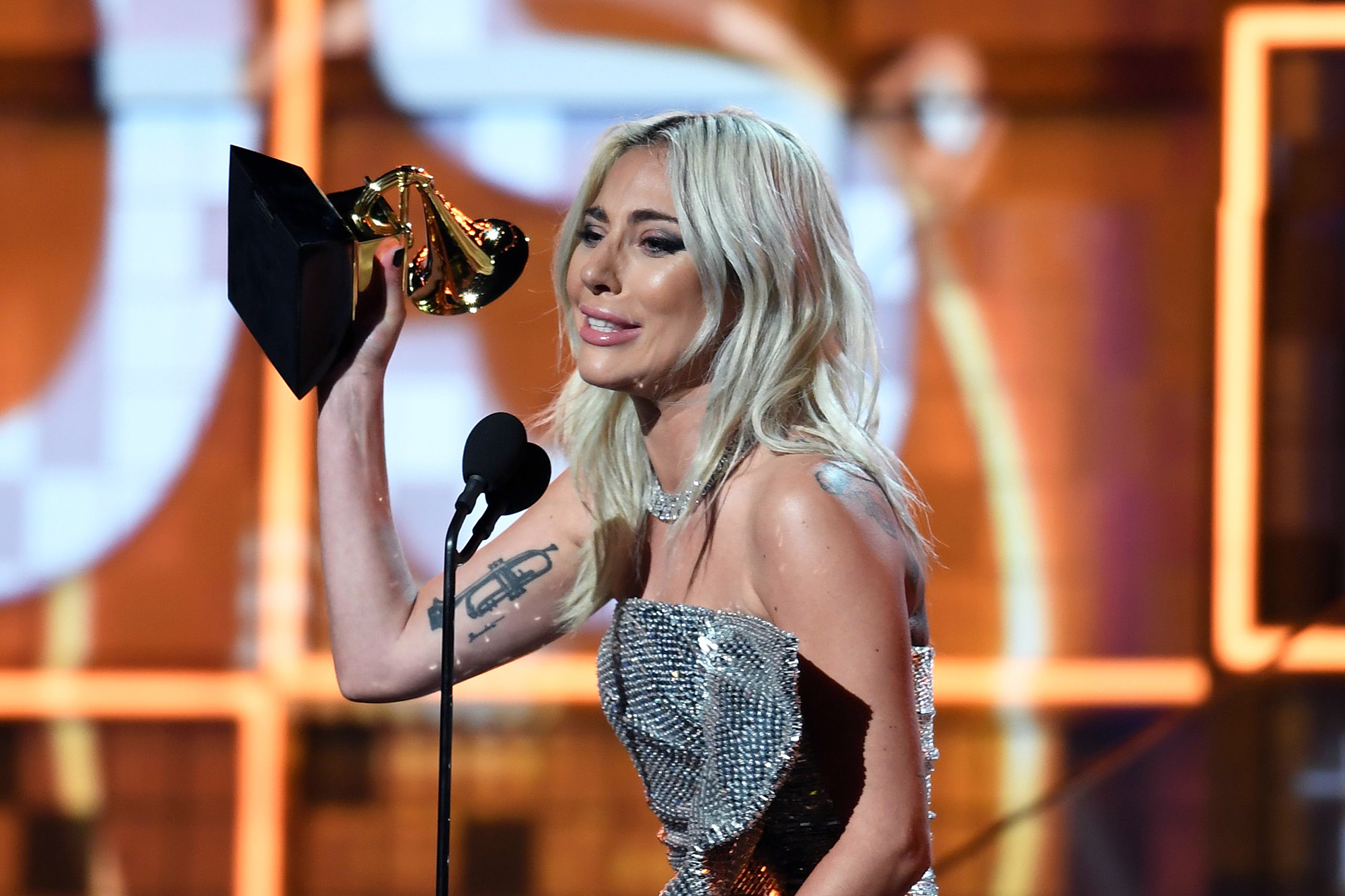 Lady Gaga, câștigătoarea a trei trofee la Premiile Grammy 2019