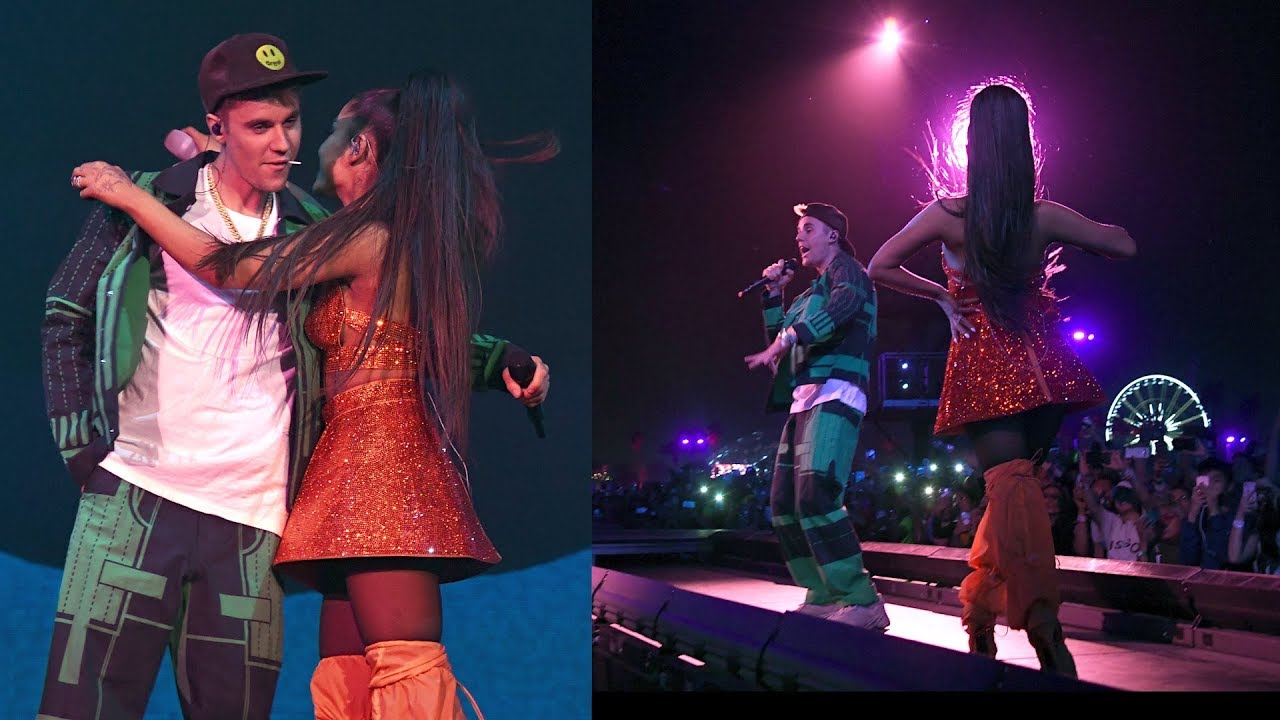 MOMENT DE COLECȚIE | Ariana Grande și Justin Bieber, pe aceeași scenă. Uite momentul pe care nu trebuie să îl ratezi!