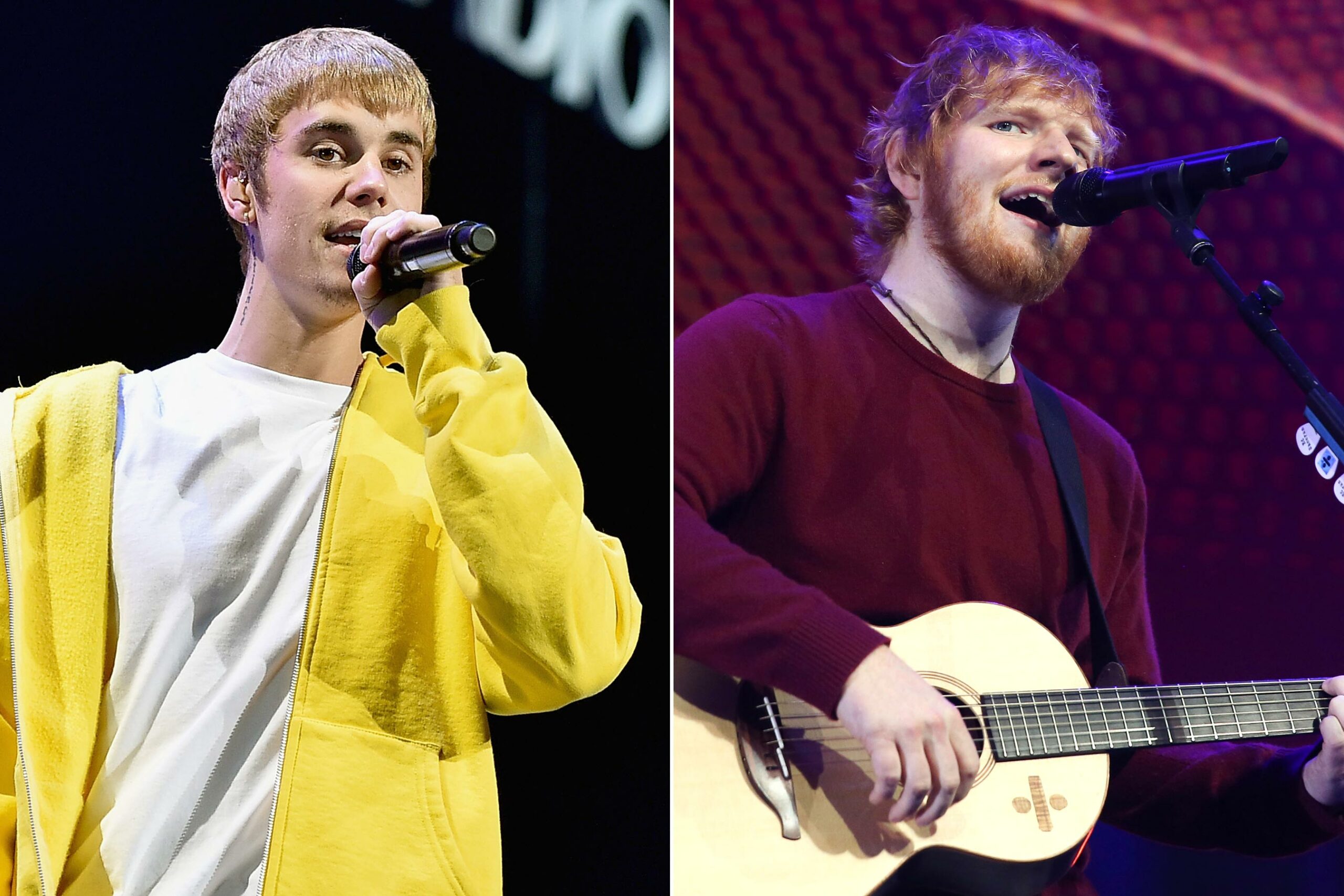 Justin Bieber și Ed Sheeran, în topuri cu „I Dont Care. Uite ce performanță au reușit artiștii!