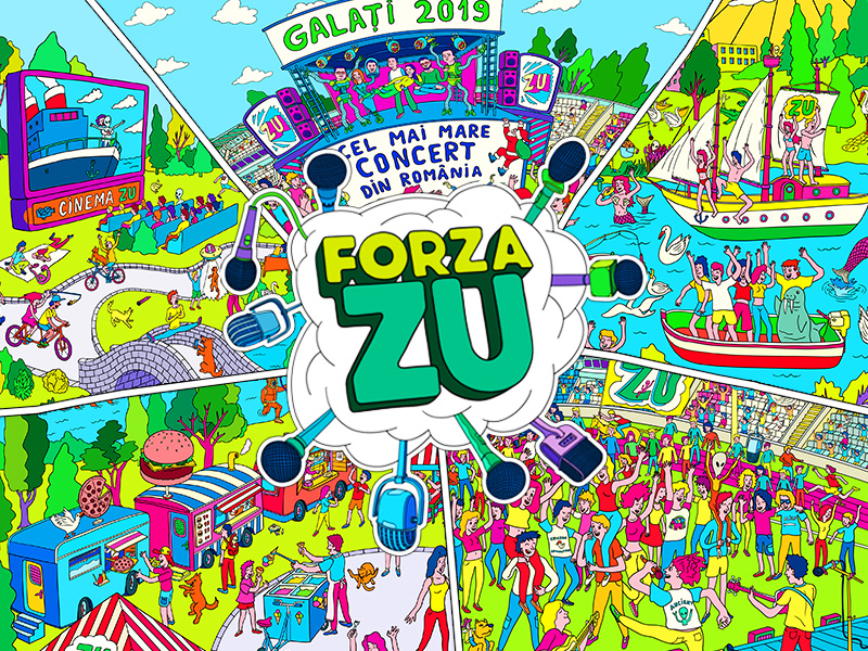 Primele imagini de la aftershow-ul FORZA ZU 2019. Iată cum a fost la cel mai mare concert din România!