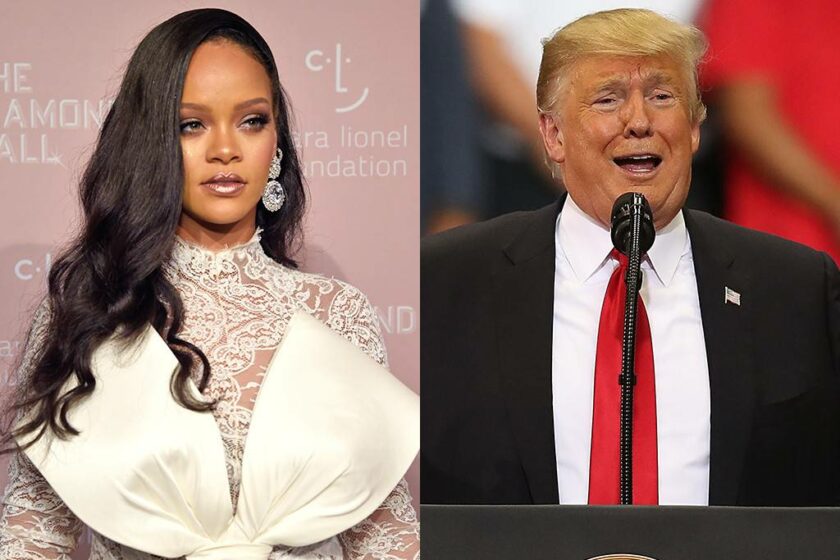 Rihanna, mesaj pentru Donald Trump. Uite ce i-a transmis!
