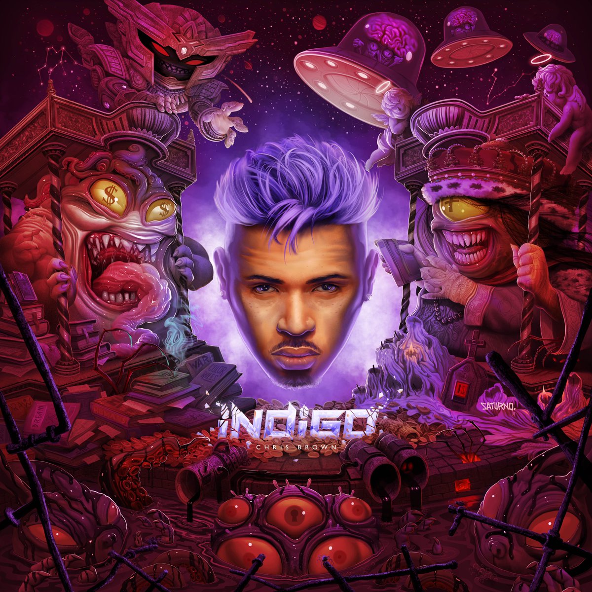 Chris Brown, album nou. Ascultă piesele de pe „Indigo”