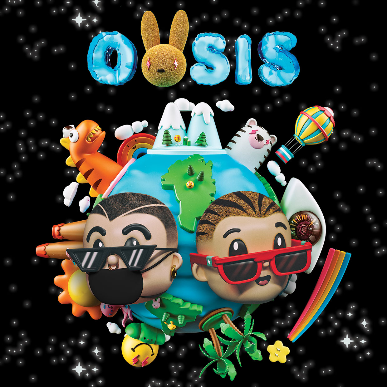 ASCULTĂ | J Balvin și Bad Bunny au scos albumul „OASIS. Tu i-ai dat play?