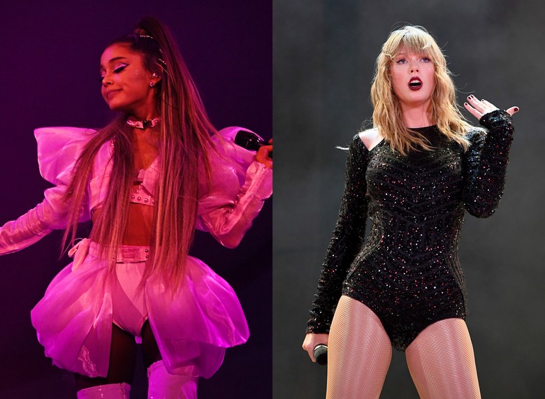 Ariana Grande și Taylor Swift, competiție strânsă. Uite pentru ce se luptă artistele!