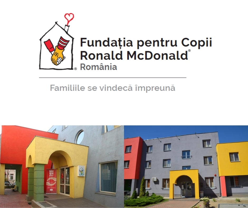 De 21 de ani, Fundația pentru Copii Ronald McDonald ține familiile din România împreună