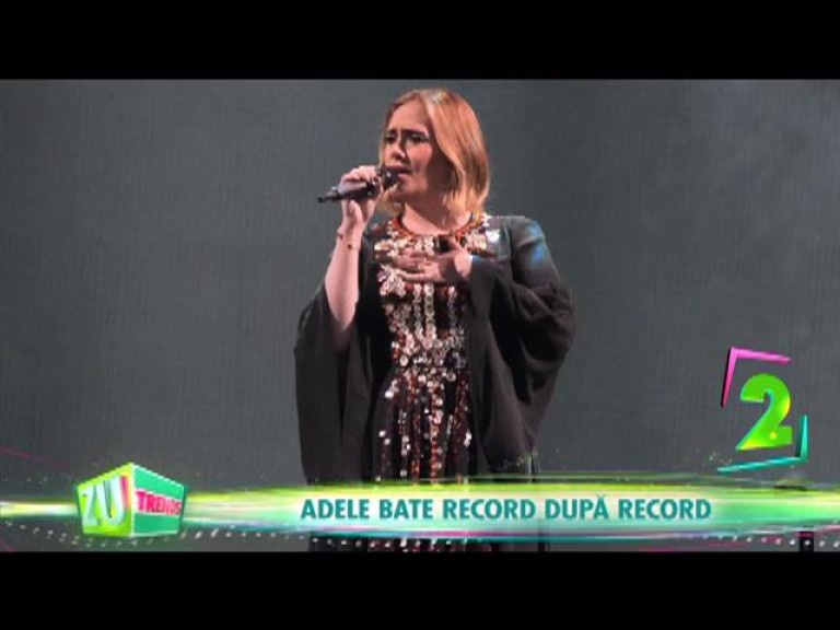 Adele a mai doborât un record