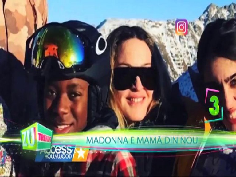 Madonna a adoptat doi gemeni