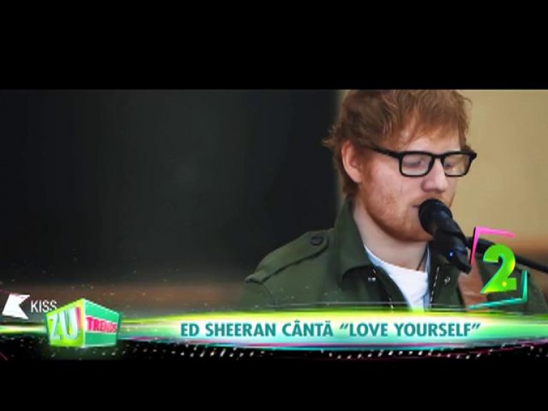 Ed Sheeran cântă piesa pe care a compus-o pentru Bieber, Love Yourself