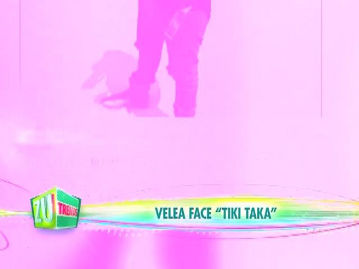 Alex Velea face „Tiki Taka”