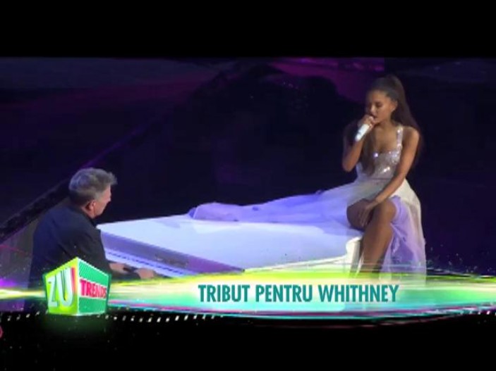 Ariana a cântat pentru Whitney Houston