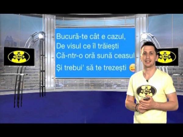 VIDEO LOL: DL. RIMĂ continuă să facă rime pentru fanii ZU TV! O auzi și pe a ta?