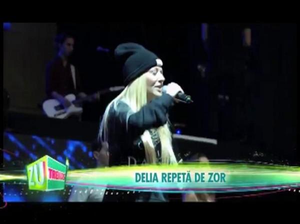 VIDEO BETON | Delia e pregătită de concertul de la Sala Palatului. Uite ce a făcut aseară!