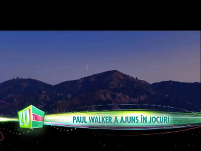 Paul Walker a ajuns personaj de joc