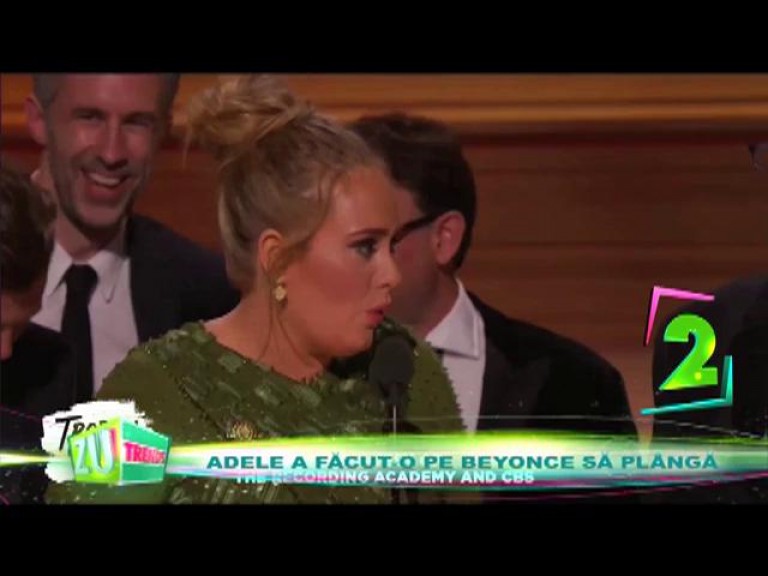 Adele a făcut-o să plângă pe Beyonce la Premiile Grammy